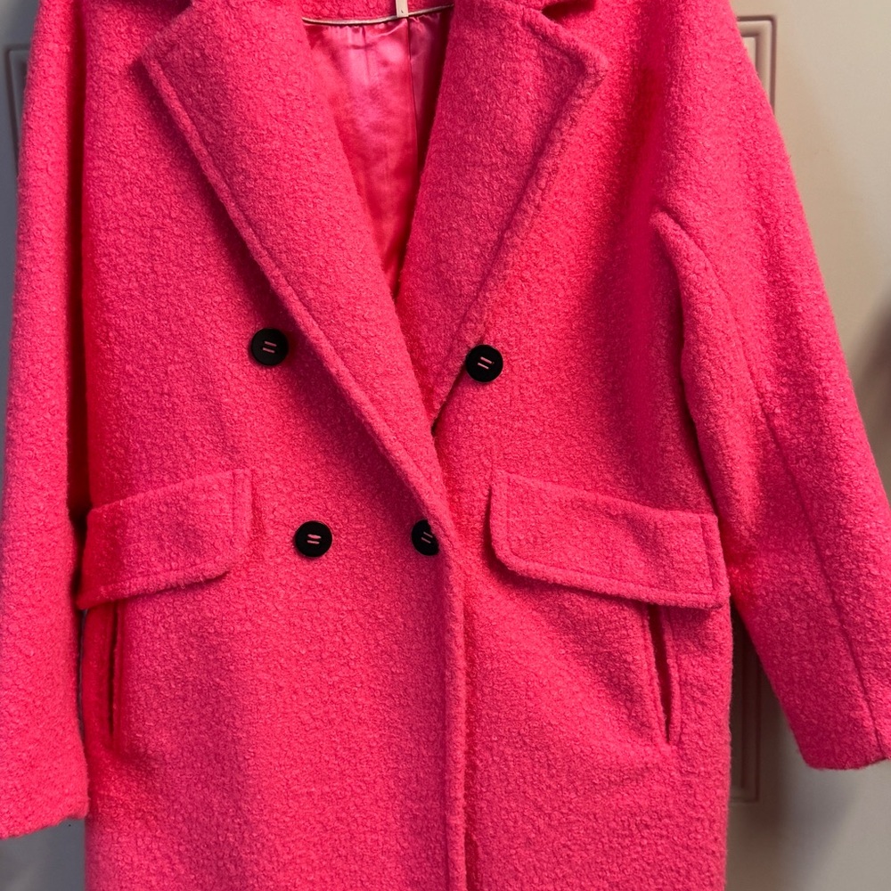 Bcbgeneration Bright Pink Coat - image 6